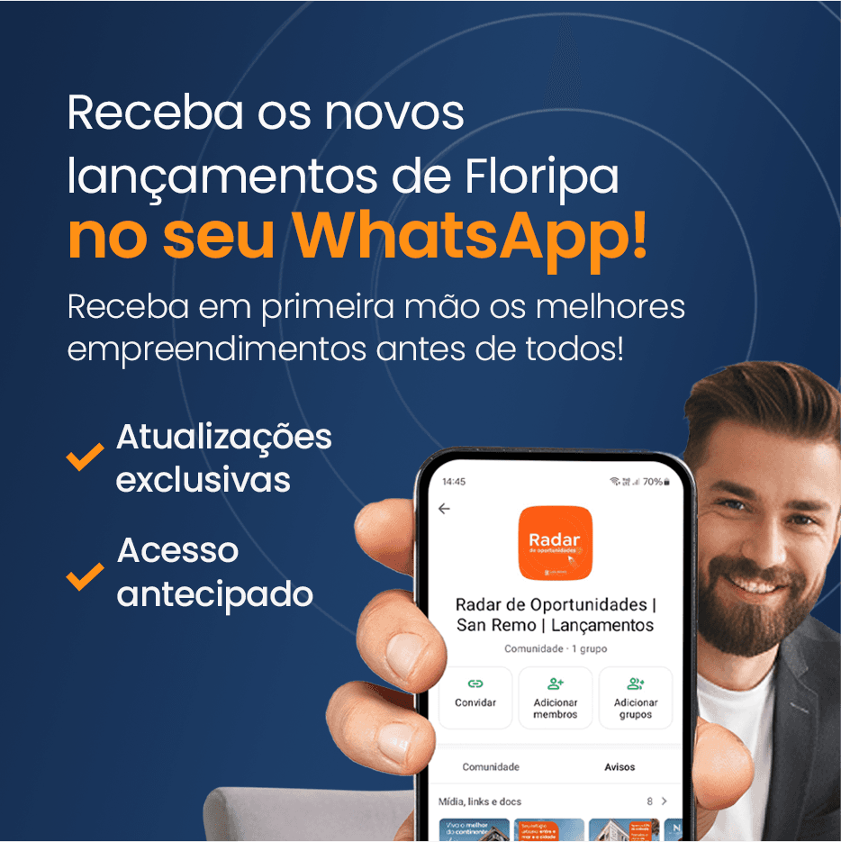 Convite para entrar no Radar de Lançamentos San Remo